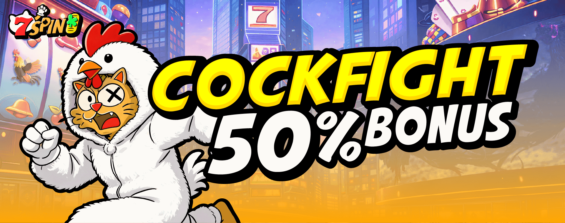 Cock Fight 50% Bonus